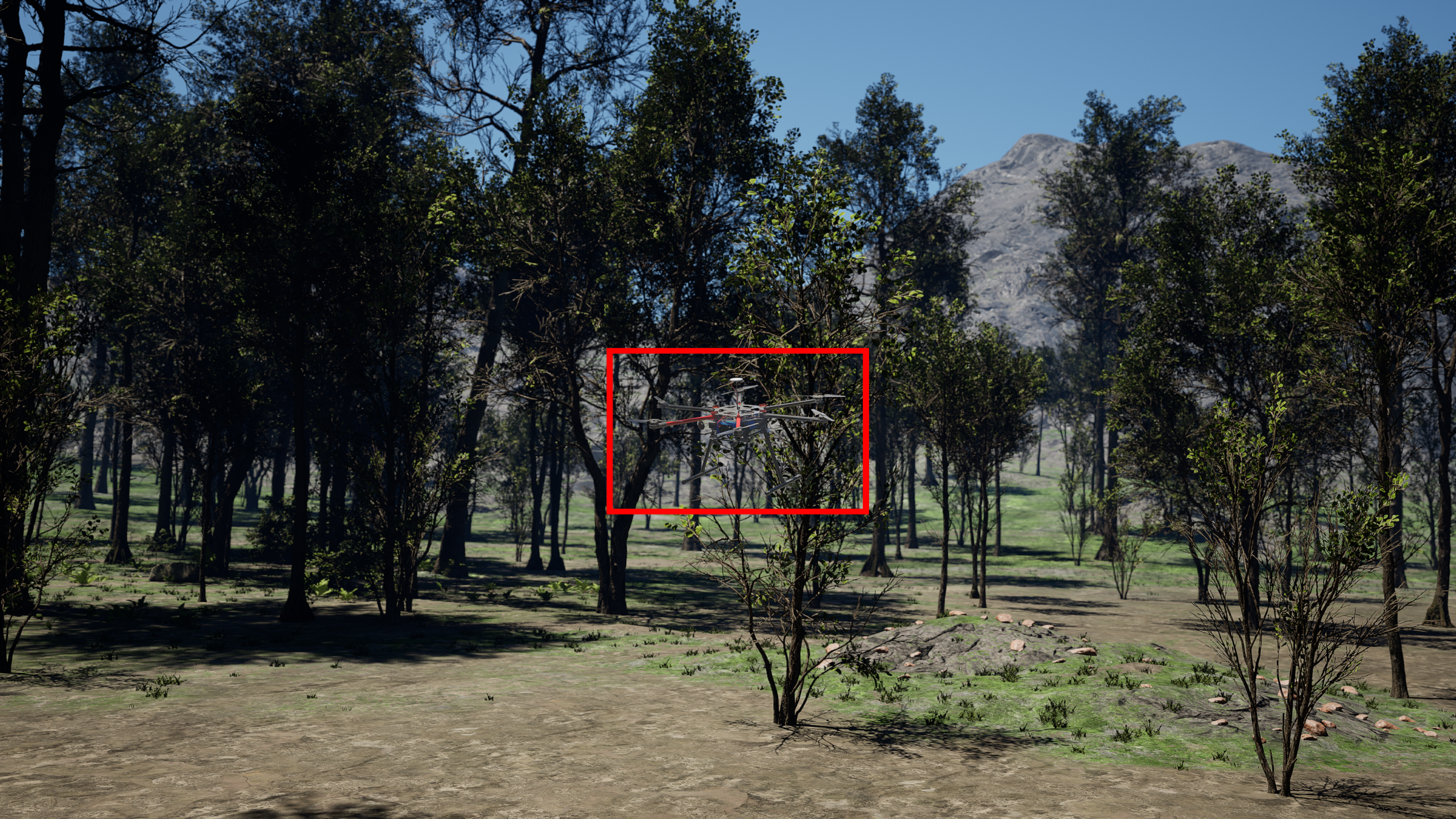 Drone Detection Scene 3
